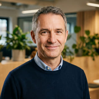 James Mitchell, directeur général chez Fauve Rendange, photographié pour une image de profil